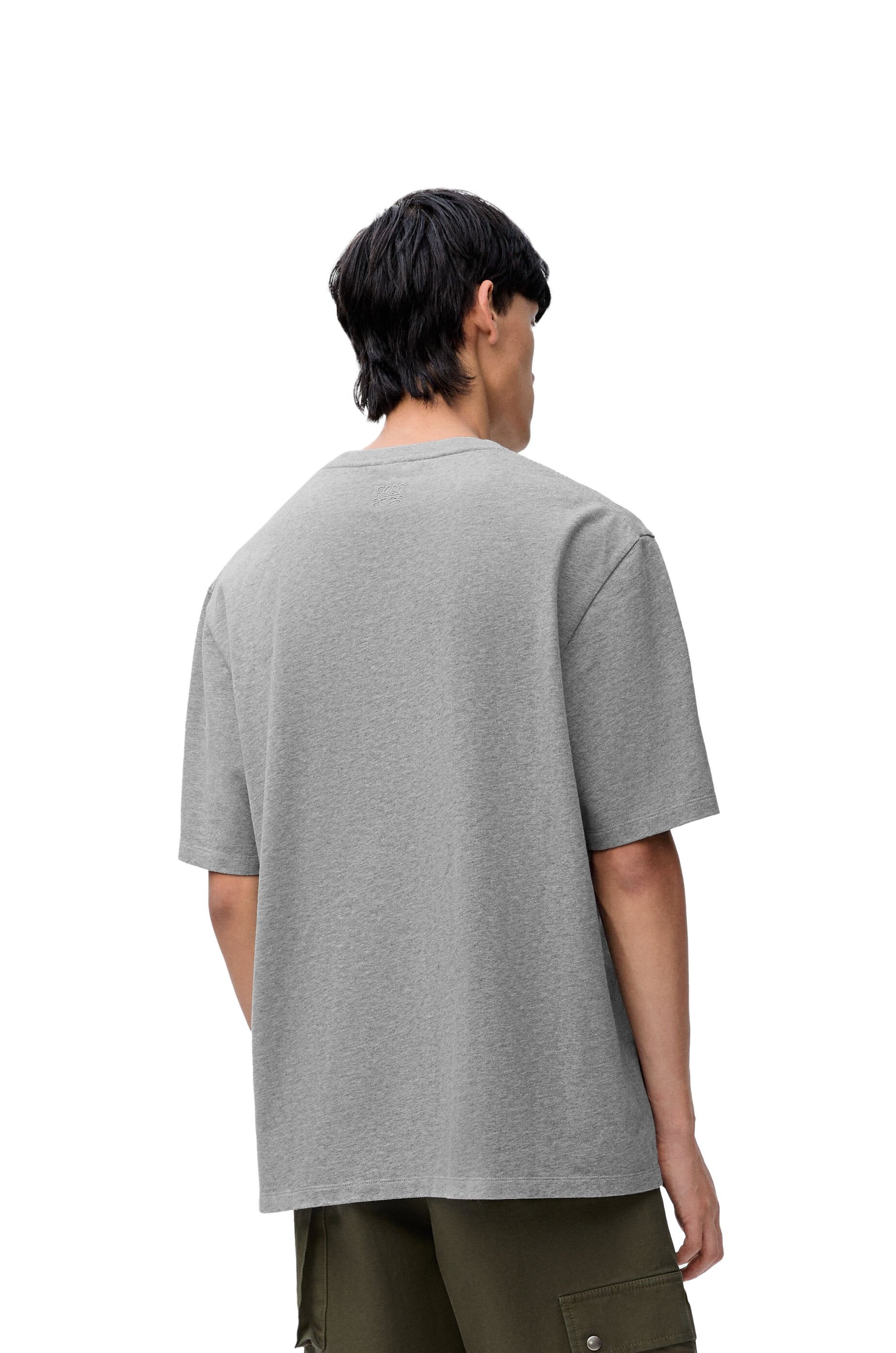 Loose fit T-shirt in cotton - 4