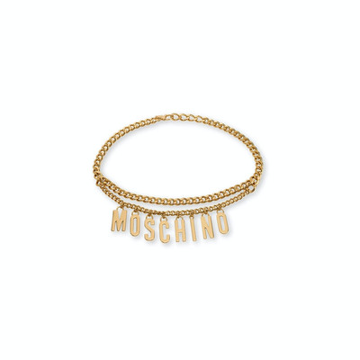 Moschino LETTERING CHARM BELT outlook