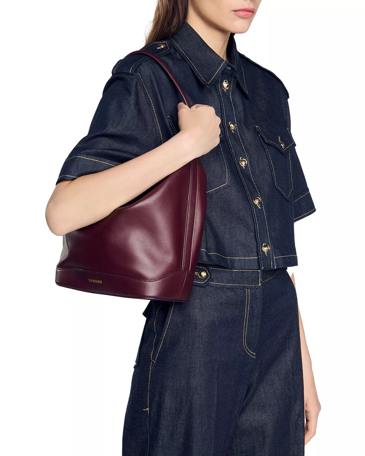 Tangoso Shoulder Bucket Bag - 4