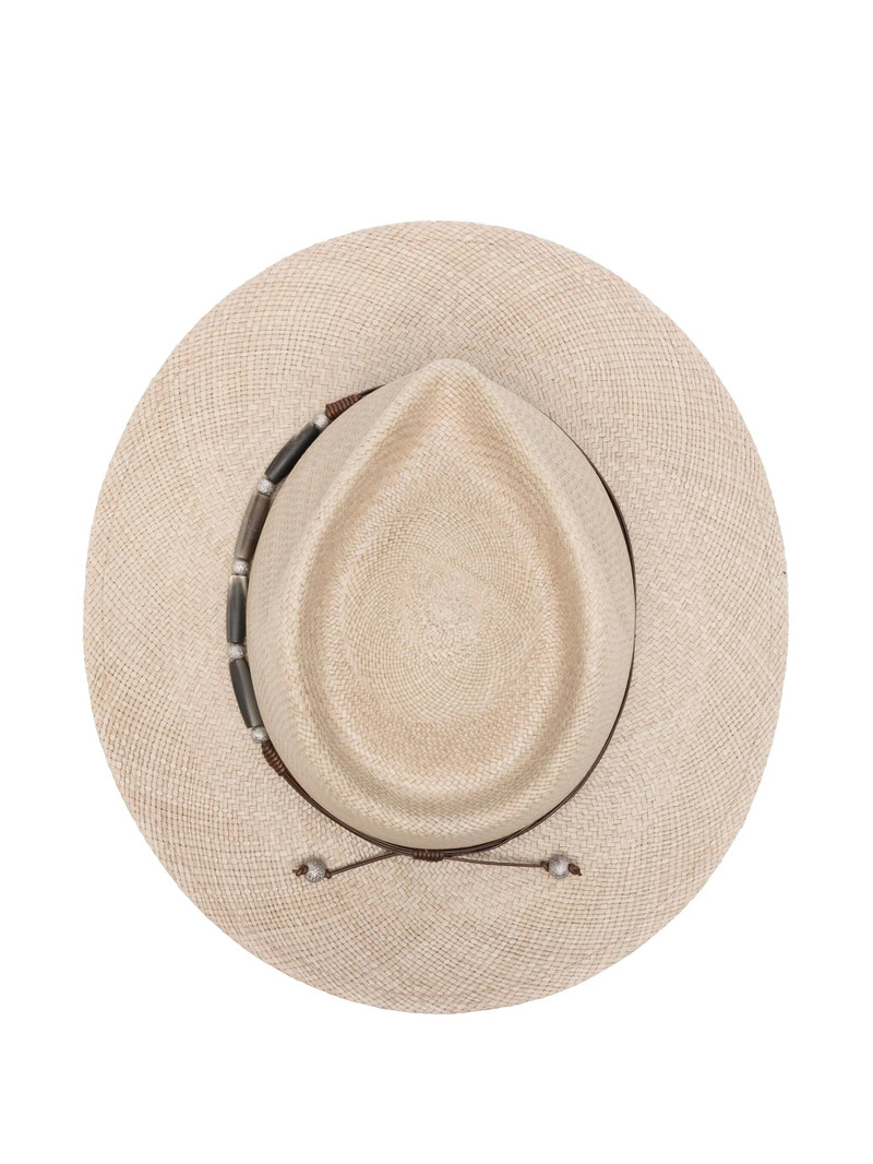 Brunello Cucinelli Bead-embellished Fedora outlook
