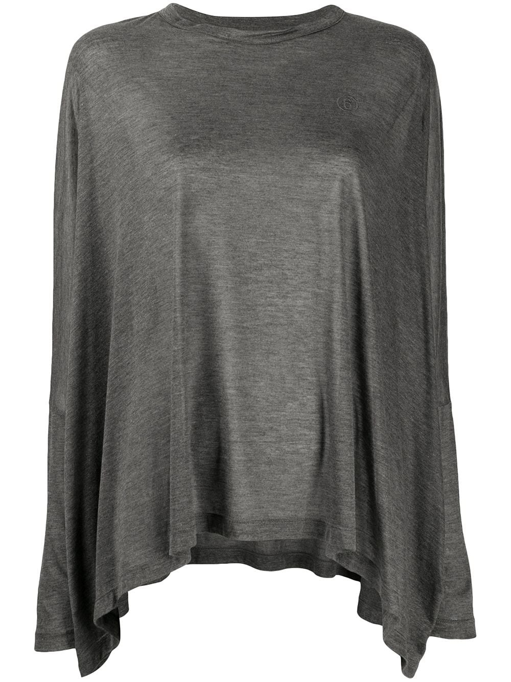 batwing-sleeve top - 1