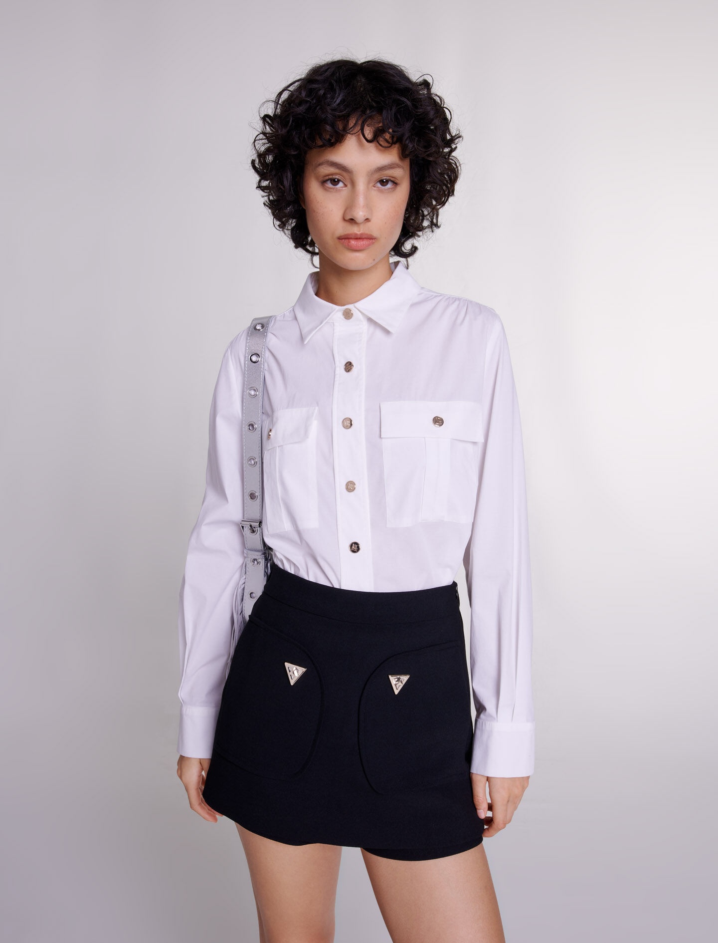 Skort-style shorts - 7