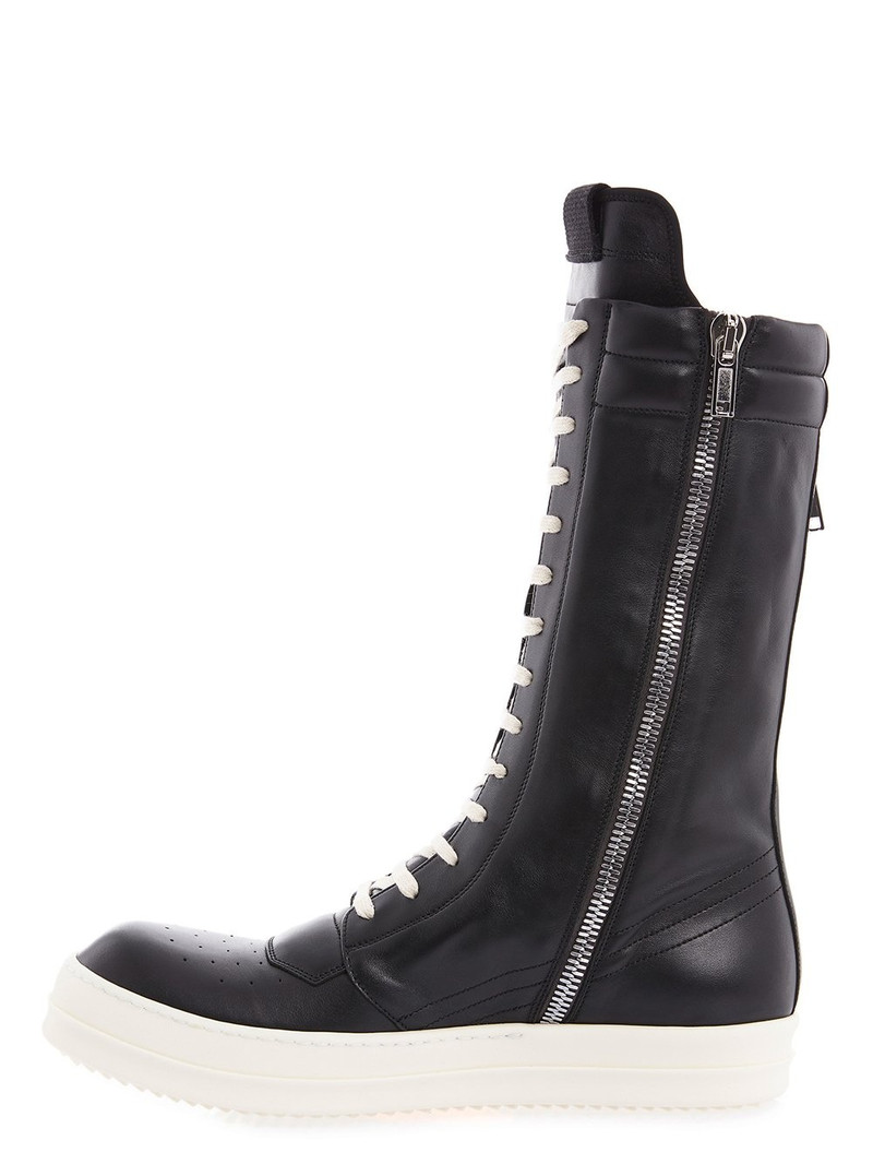 Black Bauhaus Basket High-Top Sneakers 3