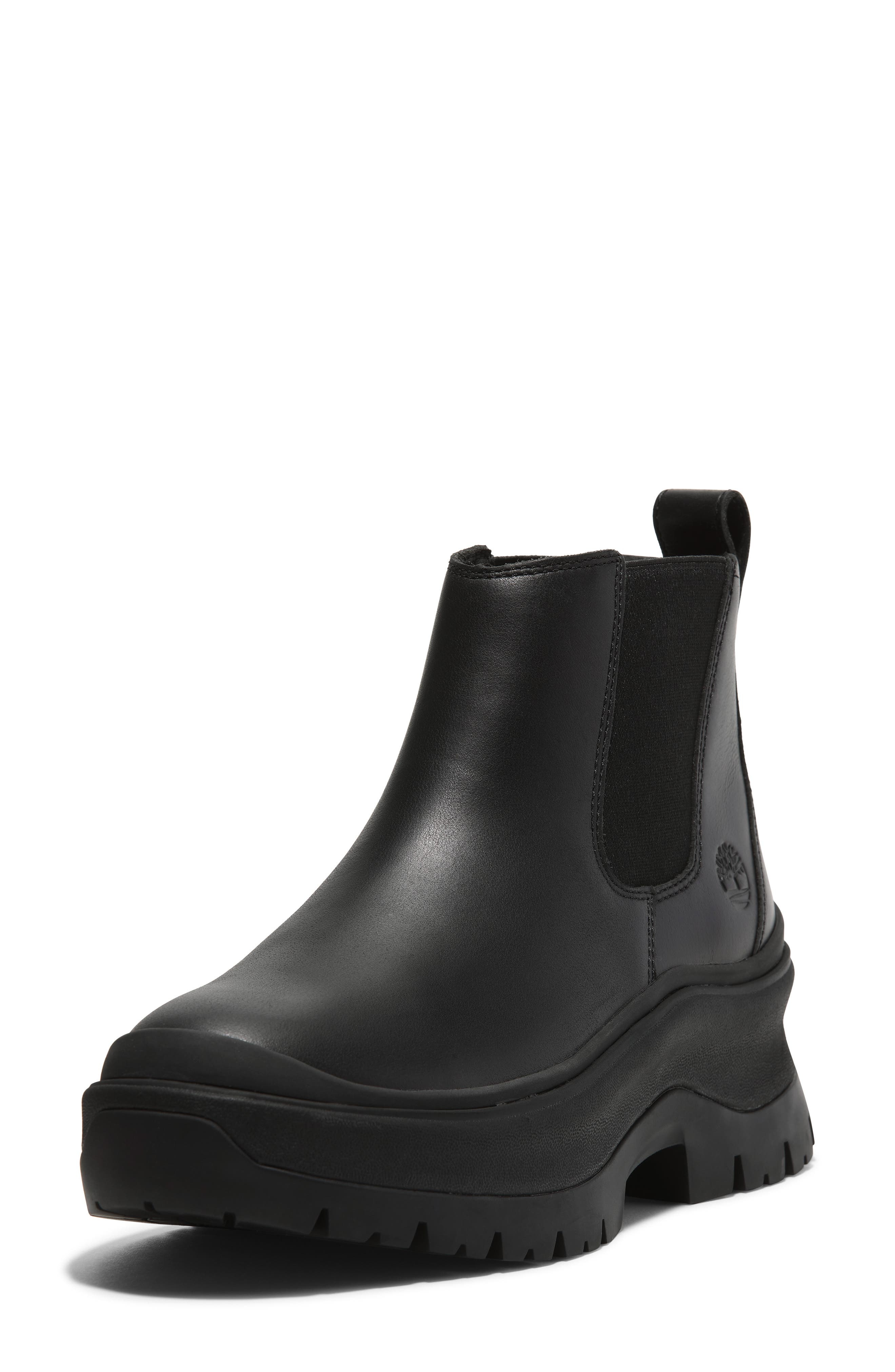 Timberland Roxie Lane Chelsea Boot in Black Full Grain at Nordstrom - 9