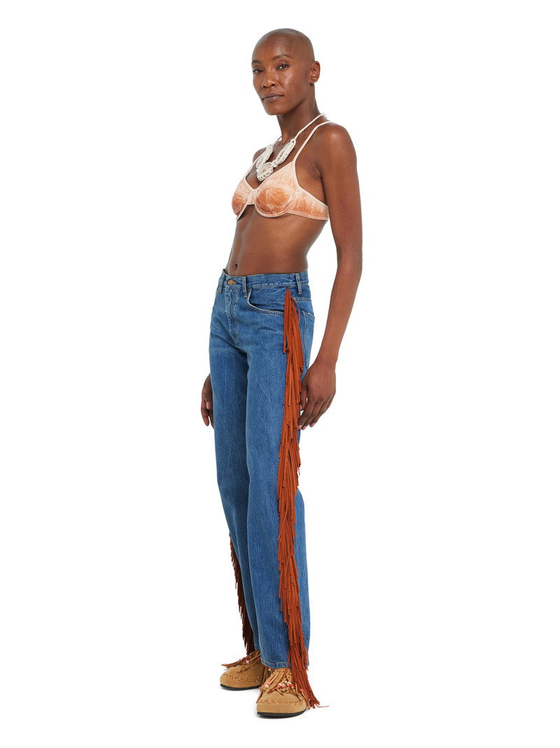 Golden Dusk Denim Pants 5