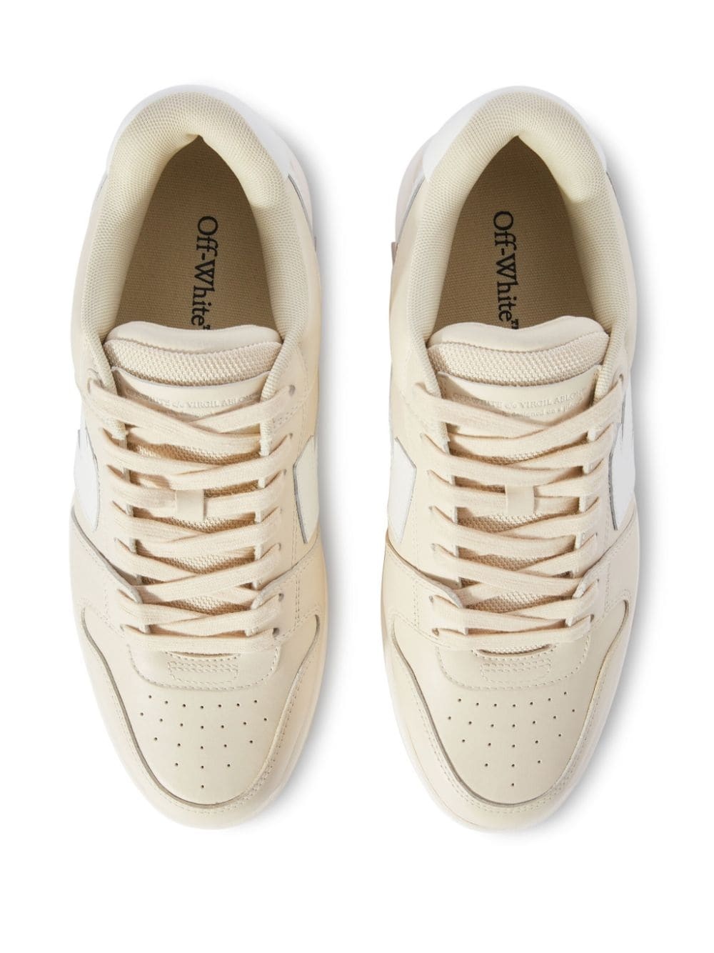 Out Of Office leather sneakers - 3