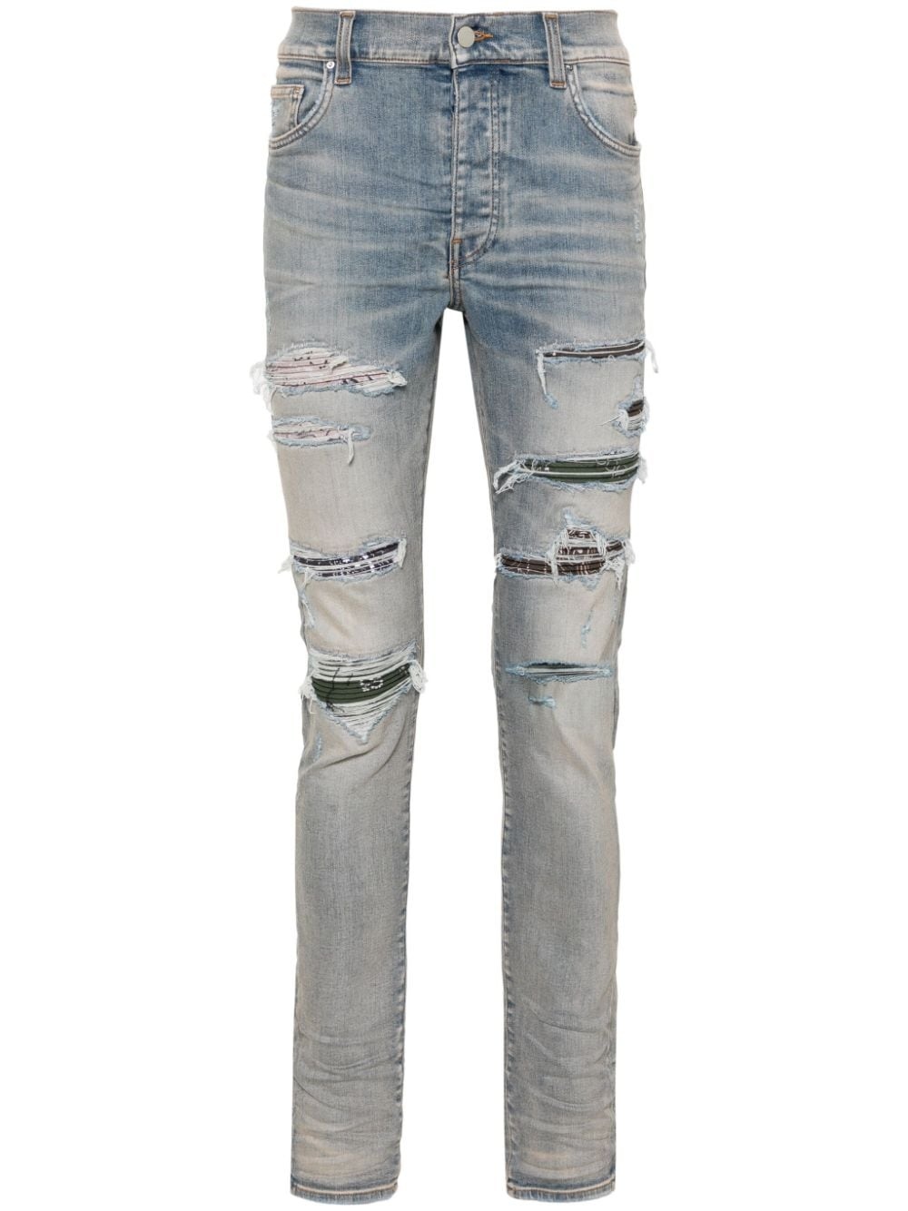 Trasher ripped skinny jeans - 1