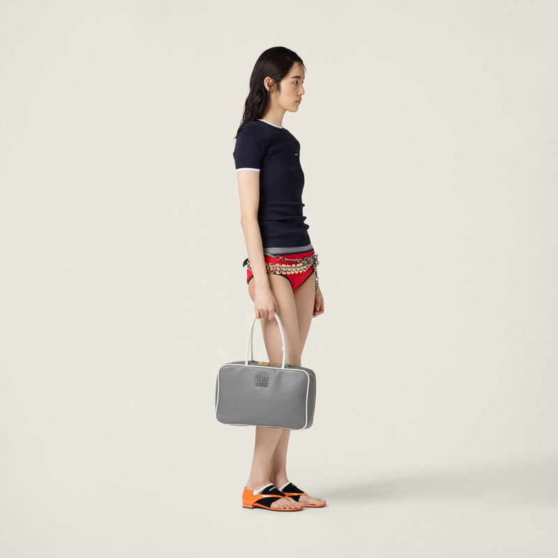 Miu Miu Beau leather bag outlook
