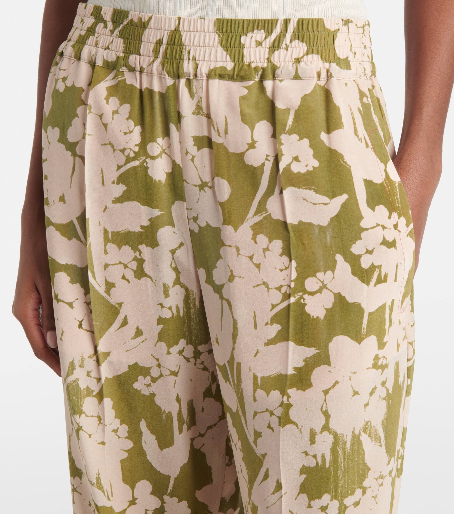 Silk pajama pants - 4