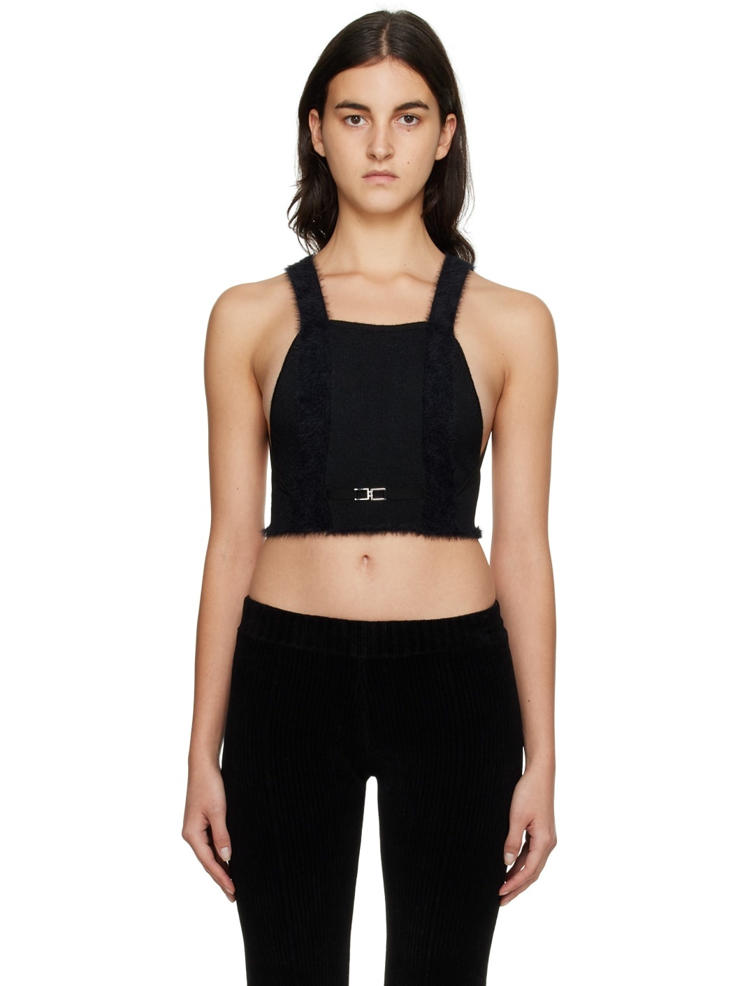 Black 'Le Haut Neve' Tank Top - 1