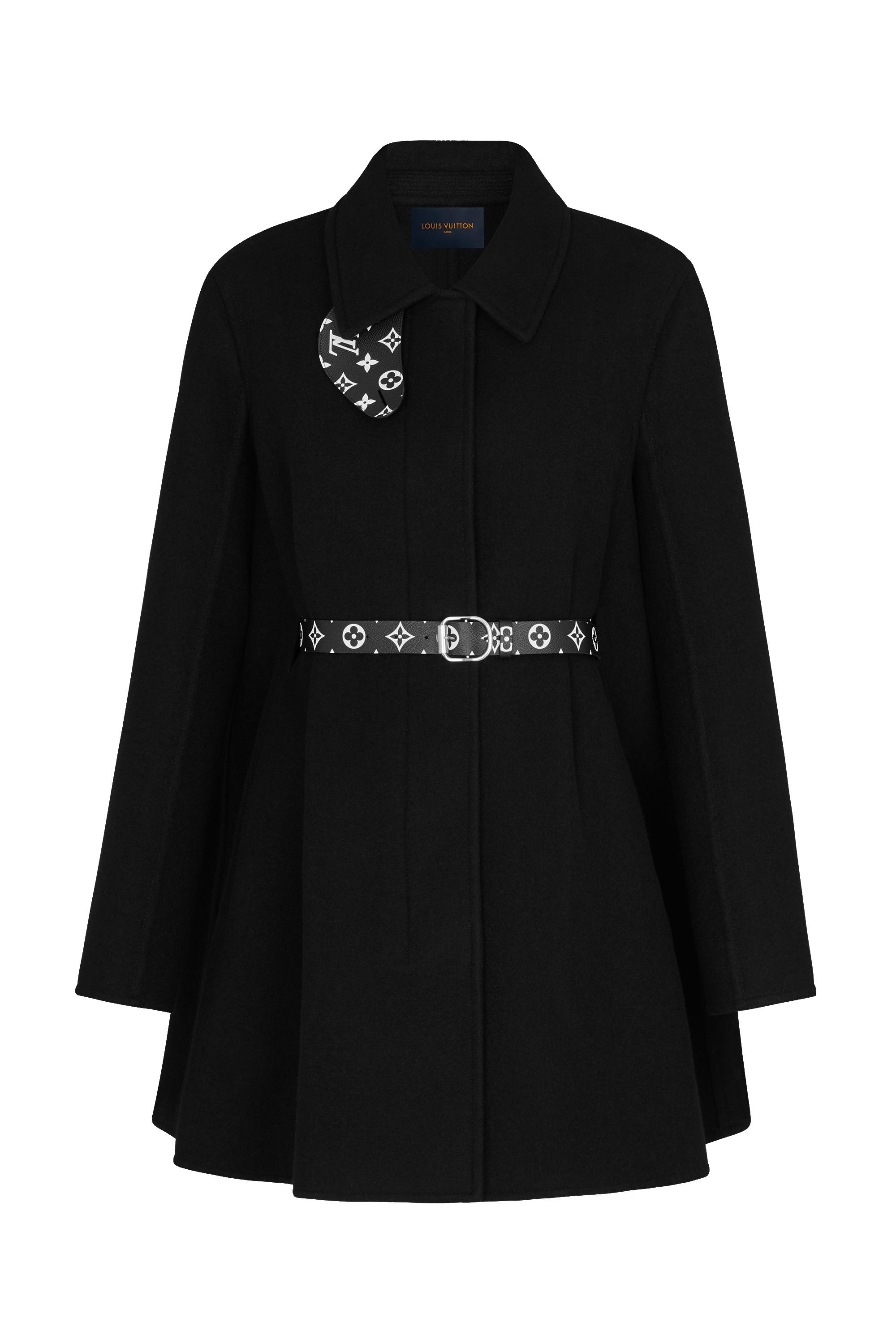 Belted Trapeze Coat - 1