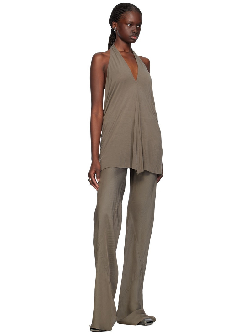 Rick Owens Gray Bias Lounge Pants outlook