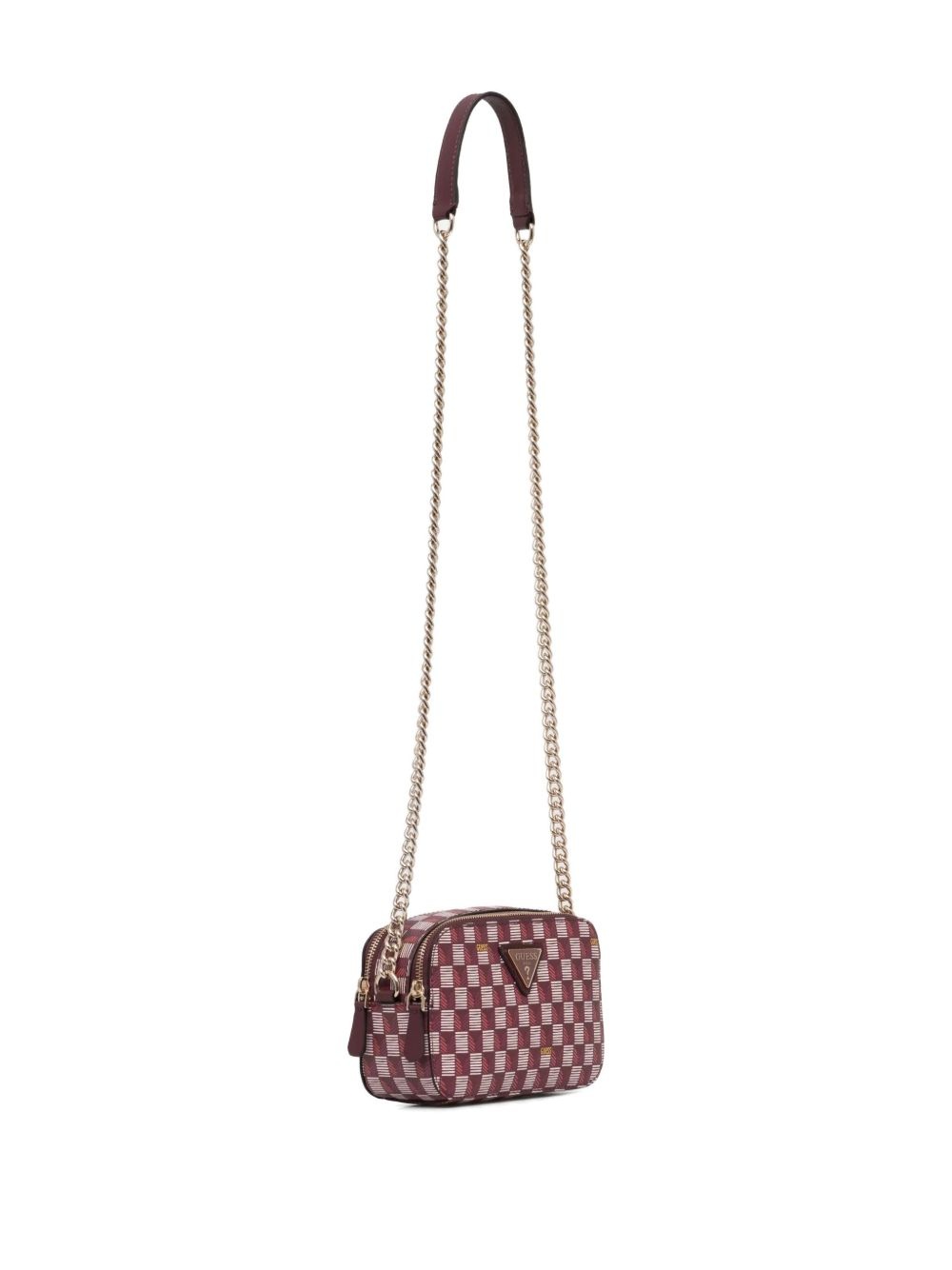 logo-plaque cross body bag - 2