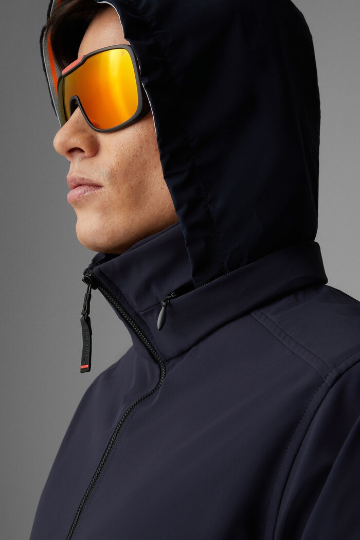 Shelvin Softshell jacket in Navy blue - 7