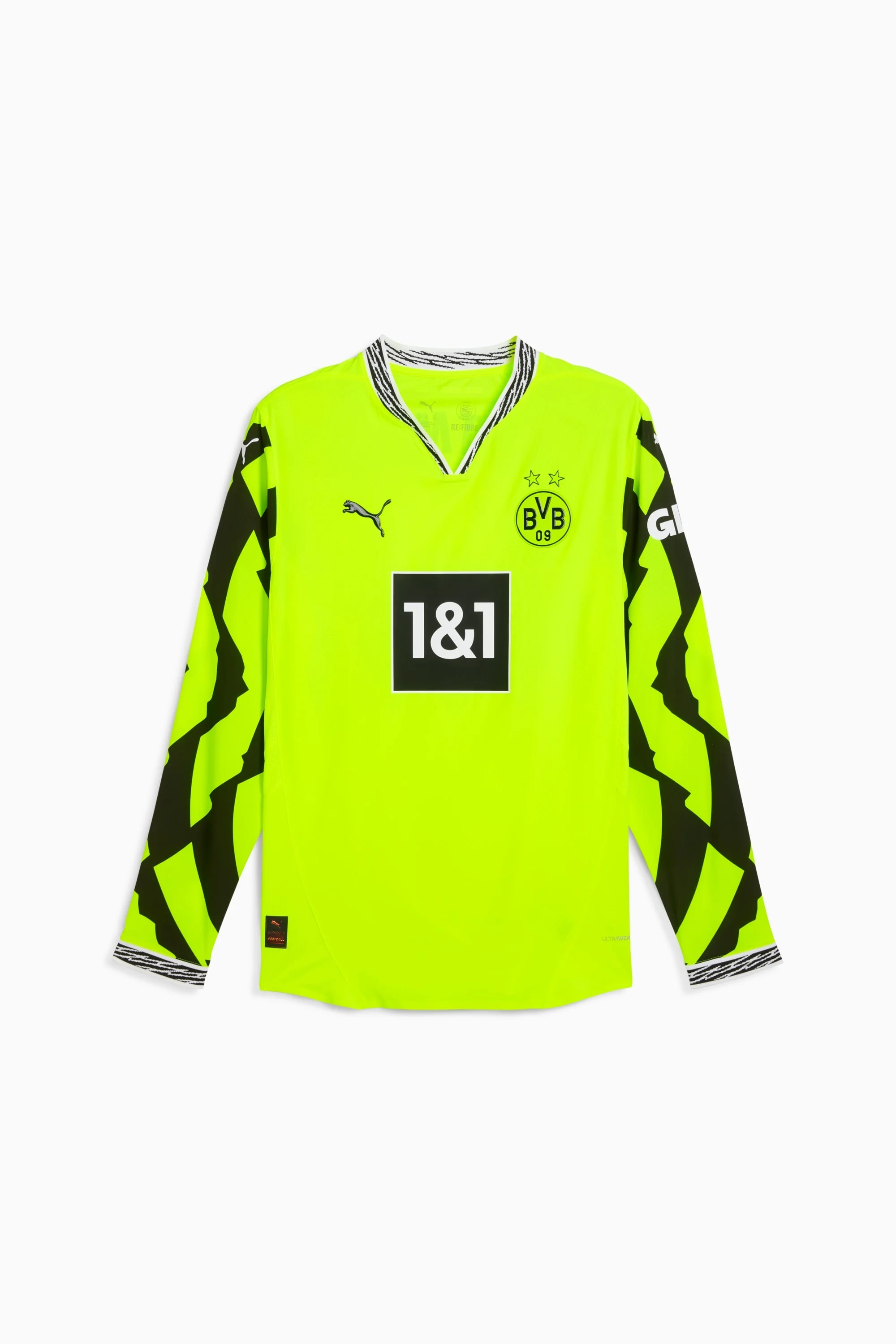 Borussia Dortmund Authentic Long Sleeve Special Men's Jersey - 1