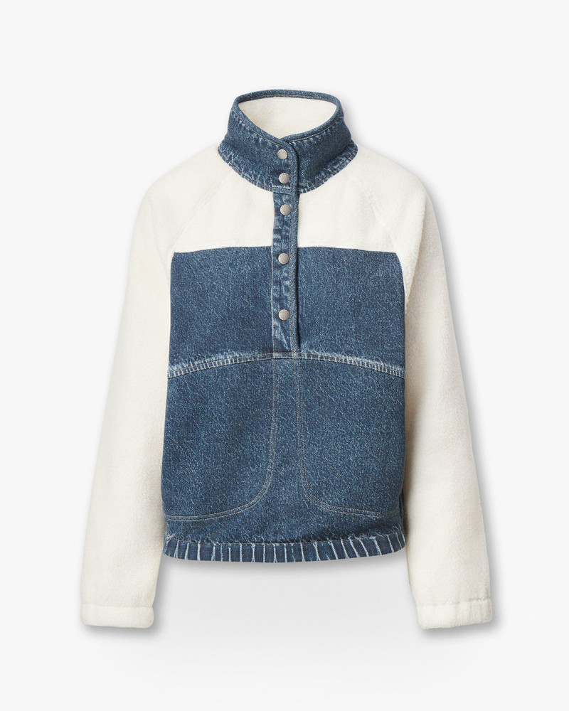 Miramar Sherpa Popover Cotton Fleece 1