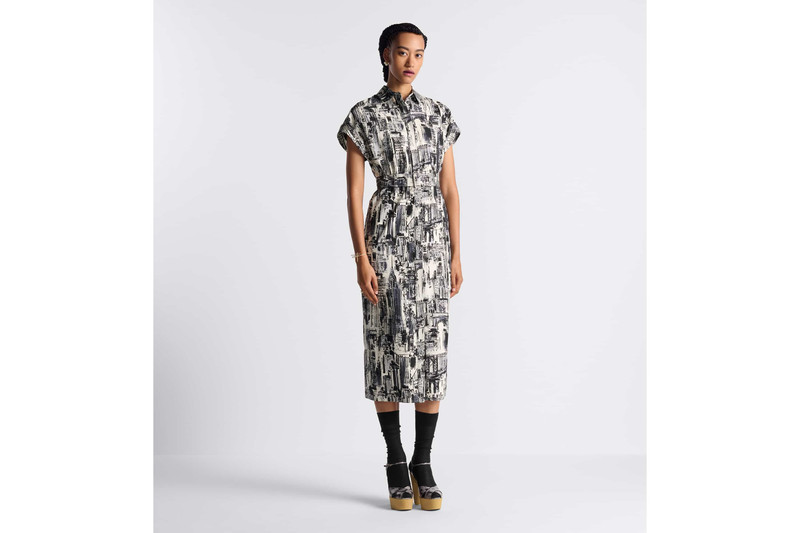 Mid-Length Shirt Dress 2