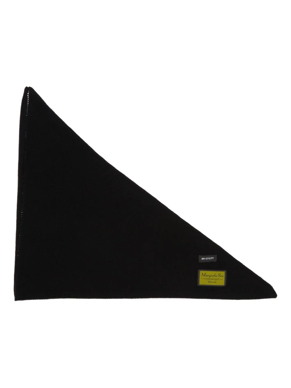 logo-patch scarf - 1