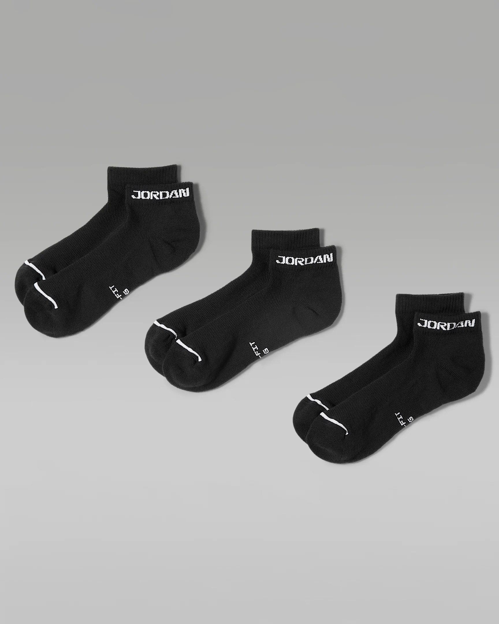 Jordan Everyday Elevated No-Show Socks (3 Pairs) - 1
