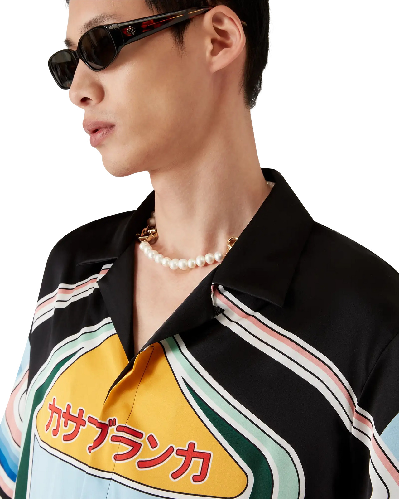 Graphic Mountain Silk Short Sleeve Shirt - 5