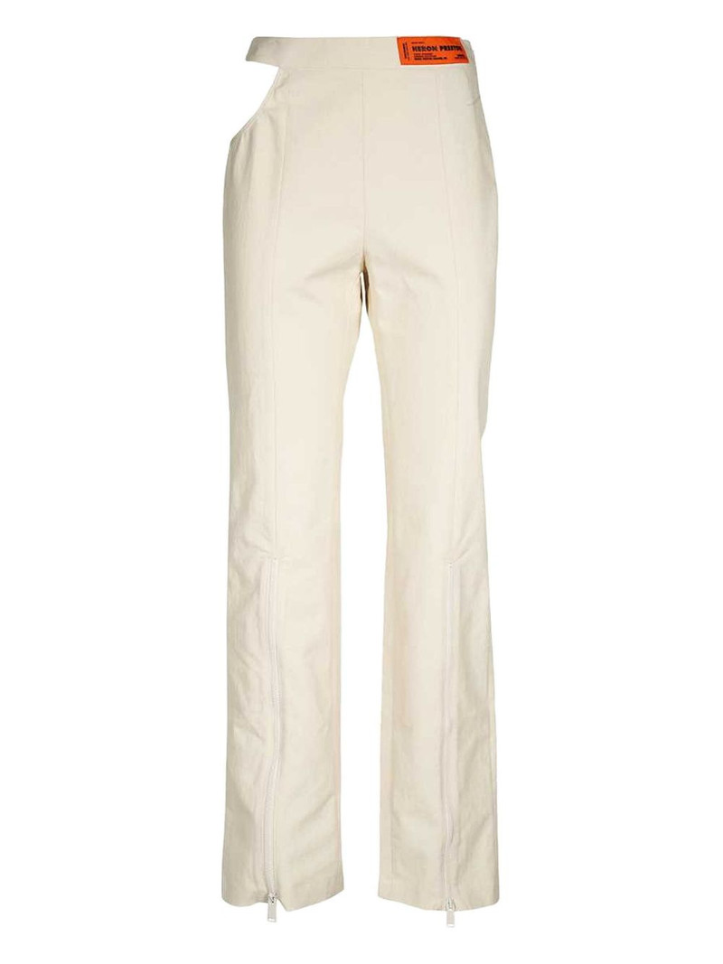 cut-out cotton trousers 1