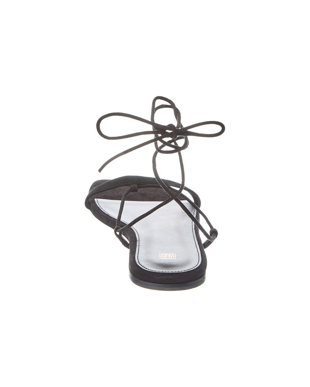 TOTEME Tie-Fastening Suede Sandal - 3