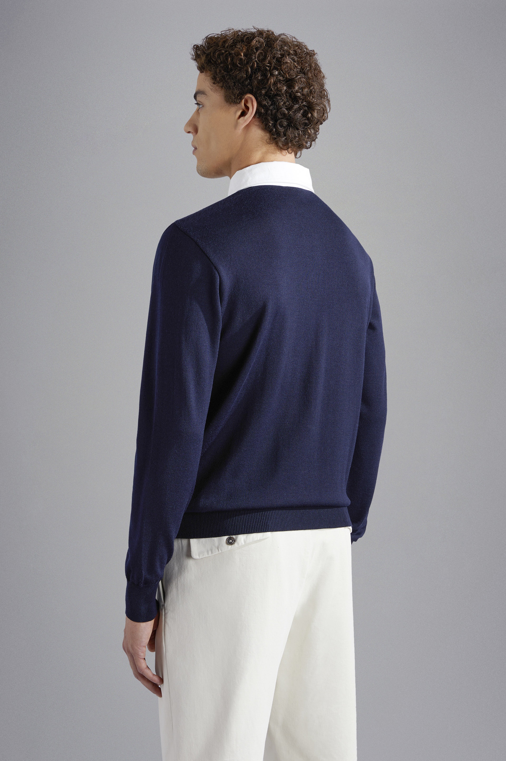 SUMMER WOOL POLO SHIRT - 3