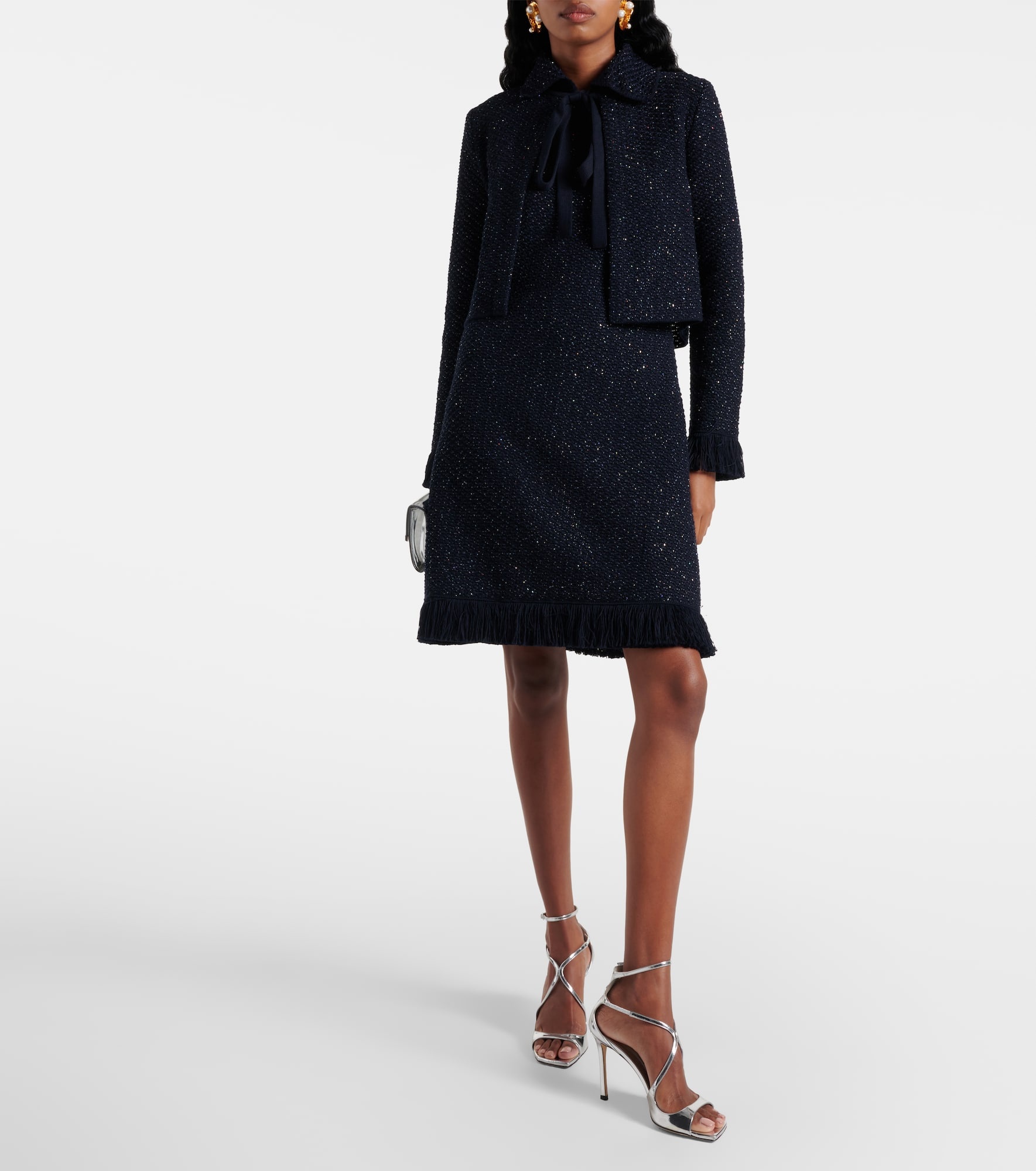 Cotton-blend tweed jacket - 2