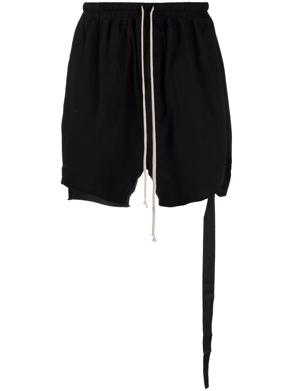 drawstring track shorts - 1