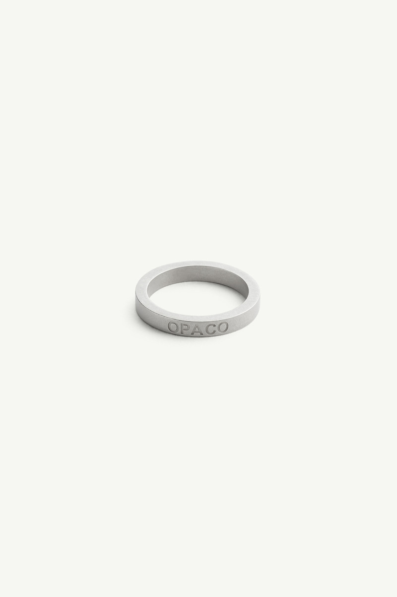 MM6 Maison Margiela Minimal Numeric Signature Ring outlook