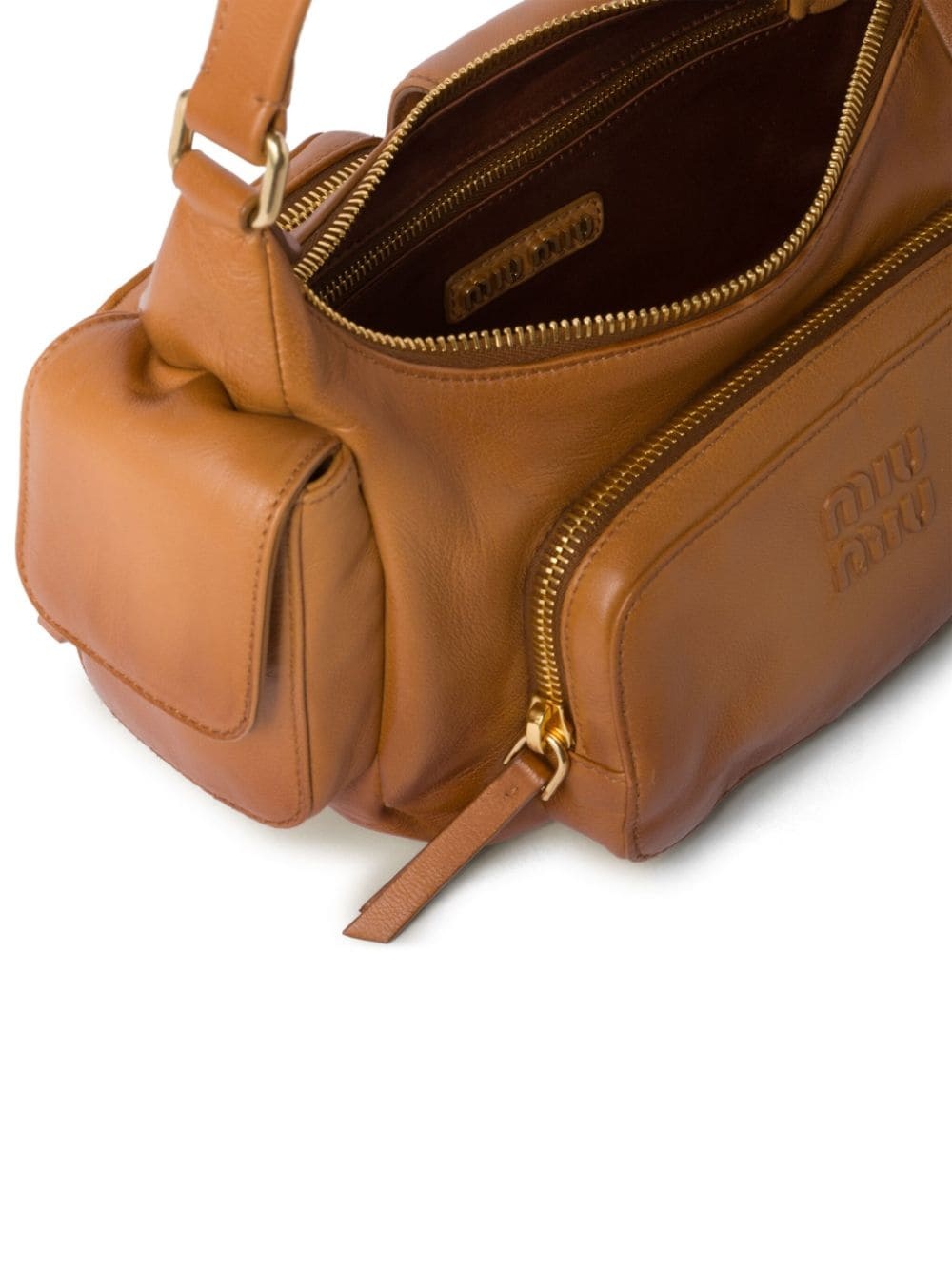 nappa-leather tote bag - 6