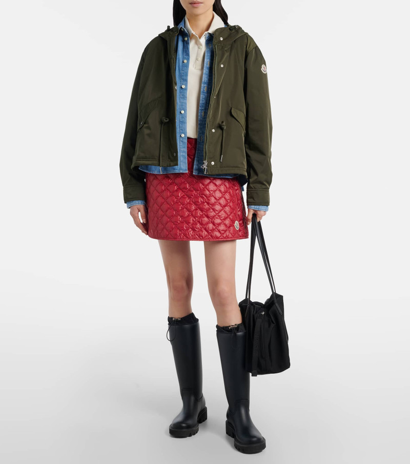 Moncler Logo cotton piqué polo shirt outlook