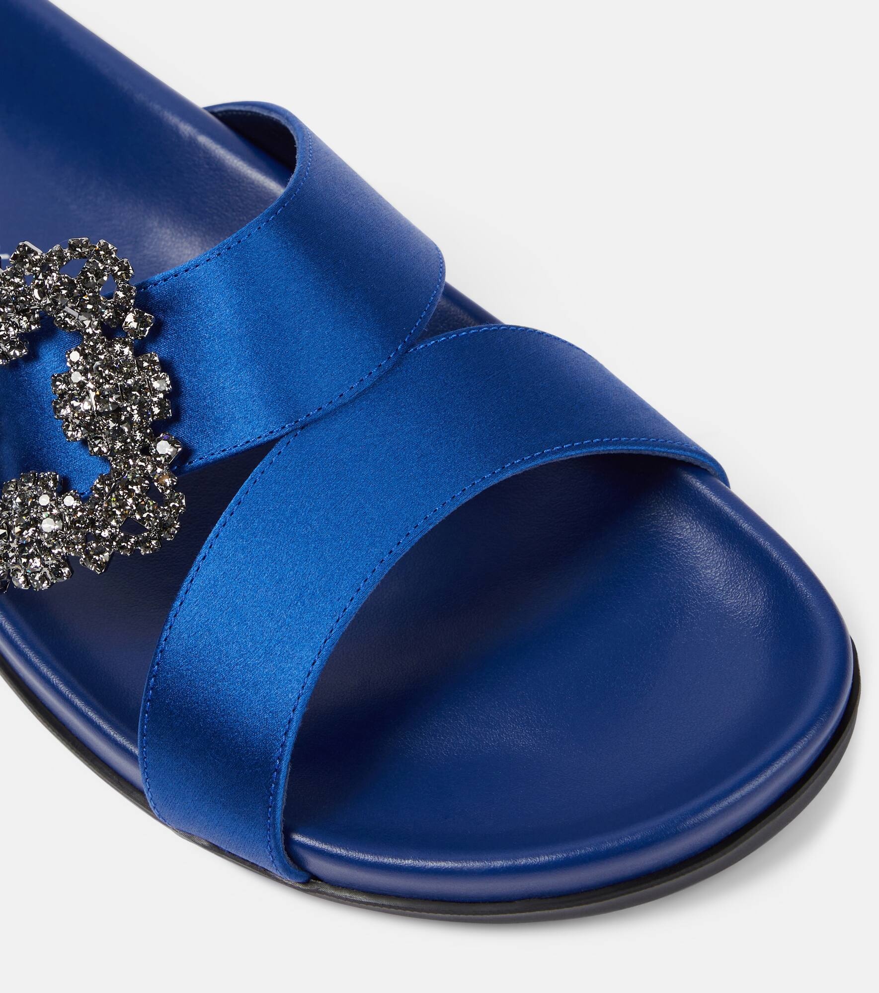 Chilanghi embellished satin sandals - 6