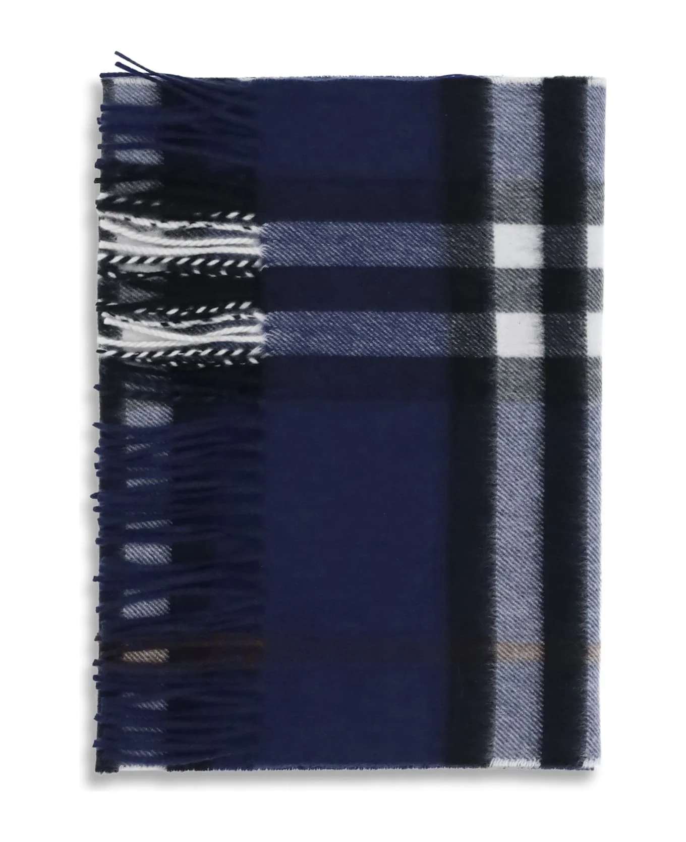 Cashmere Check Pattern Scarf - 1
