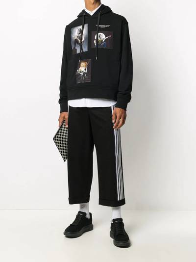 Neil Barrett graphic print hoodie outlook