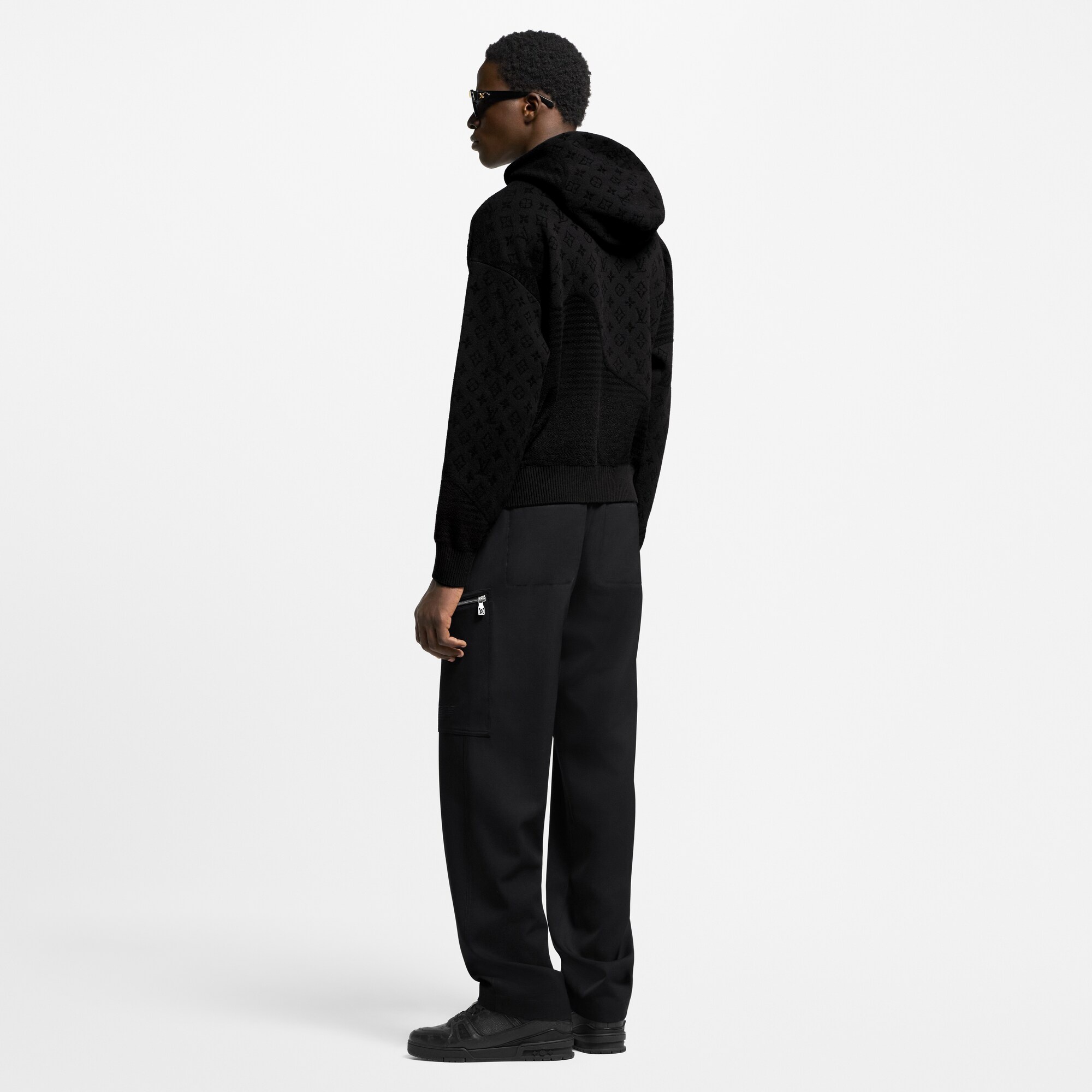 Tailored Wool Cargo Pants - 3