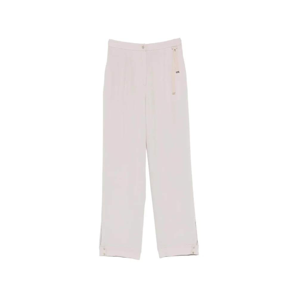 Herno Grey Trousers - Straight Trousers Women - 1