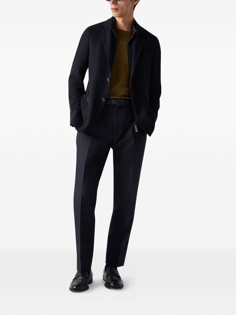ZEGNA flap-pocket blazer outlook