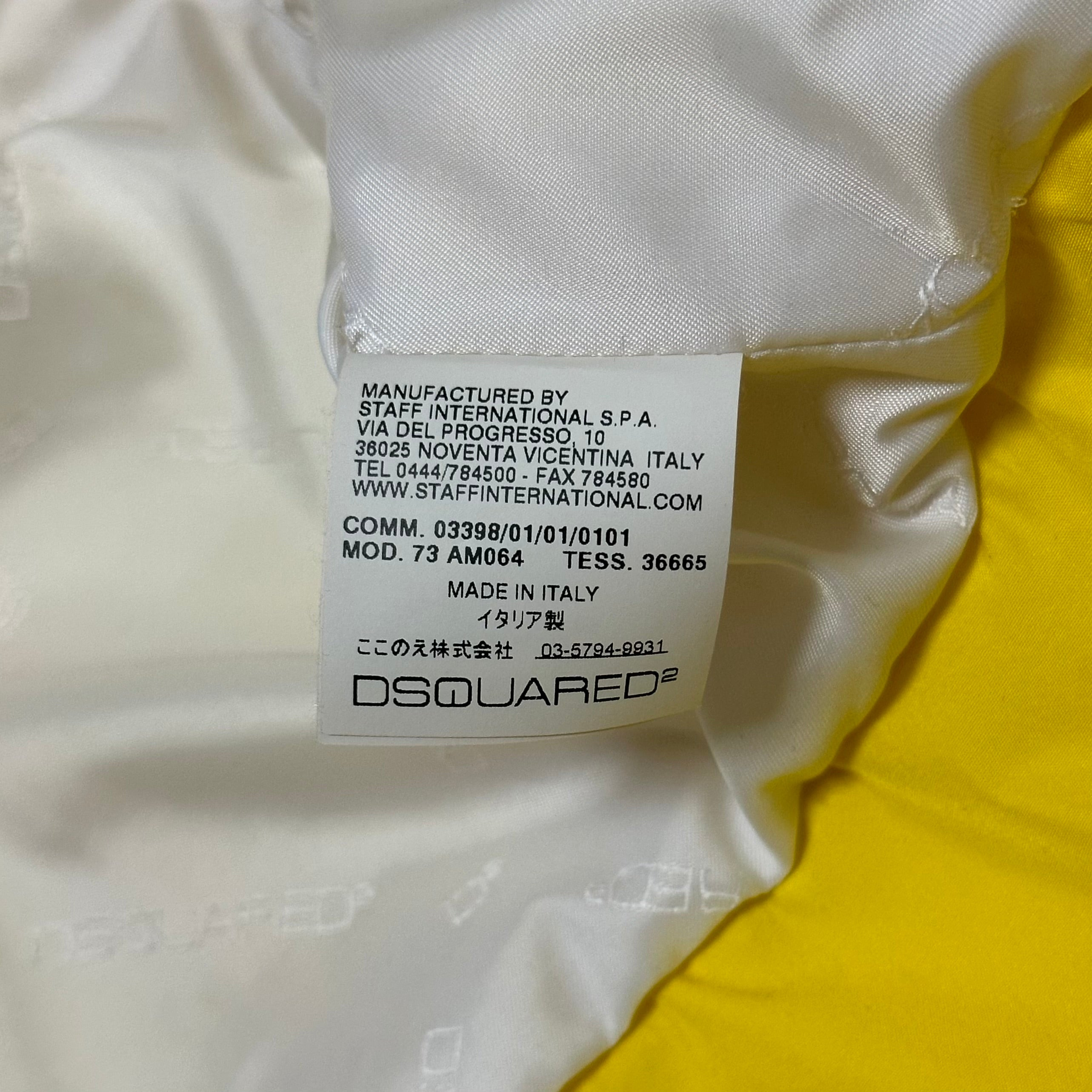 DSQUARED2 Zip Detail Cropped Jacket - 8