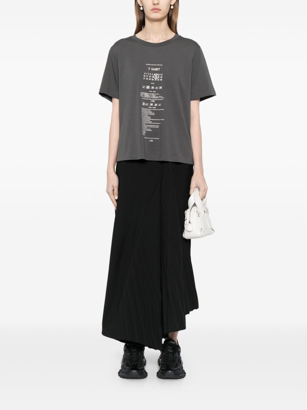 logo-print cotton T-shirt - 2