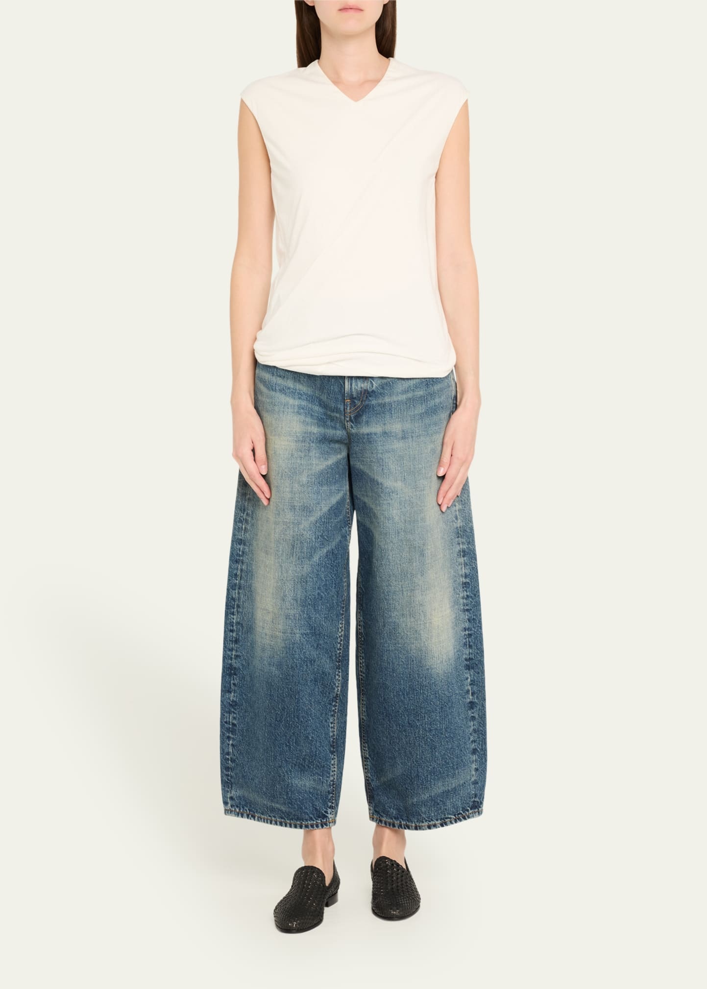 High V-Neck Tank Top - 2