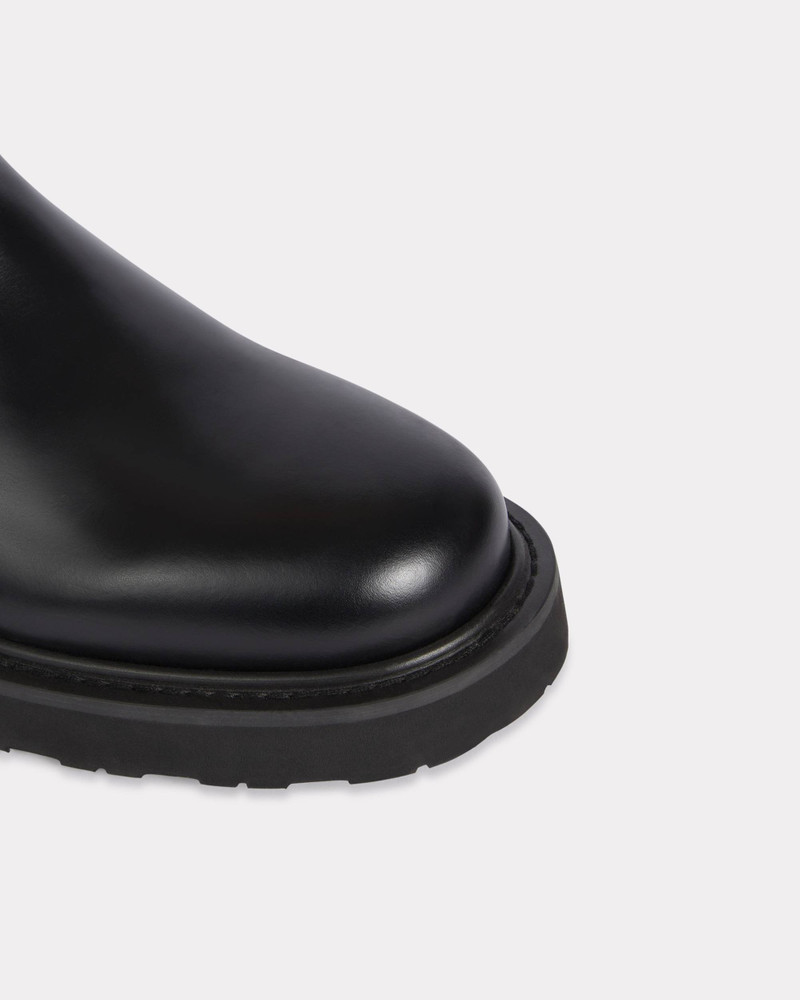 'KENZO Ukio' leather chelsea boots 4