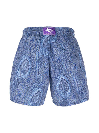 Etro paisley-print swim shorts outlook