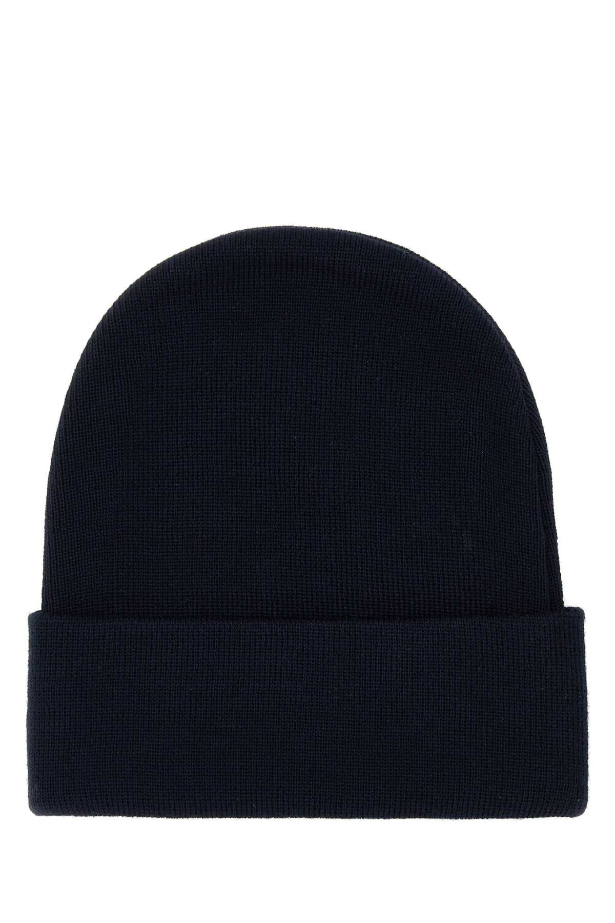 Gucci Men Dark Blue Wool Beanie Hat - 2