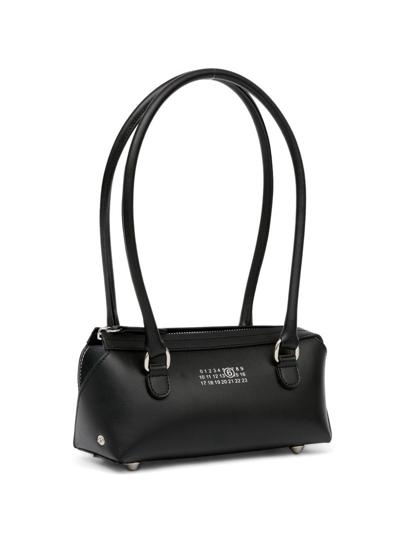 mini Bauletto J logo shoulder bag 5