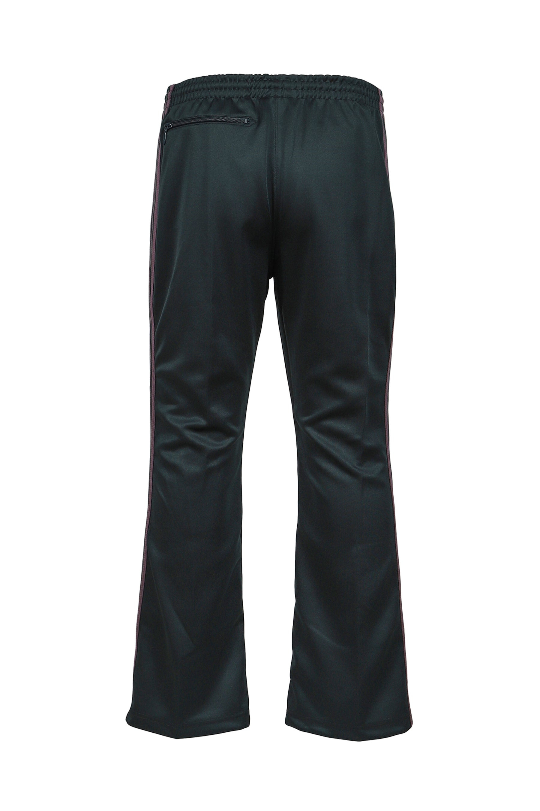 BOOT-CUT TRACK PANT - POLY SMOOTH / GRN - 9