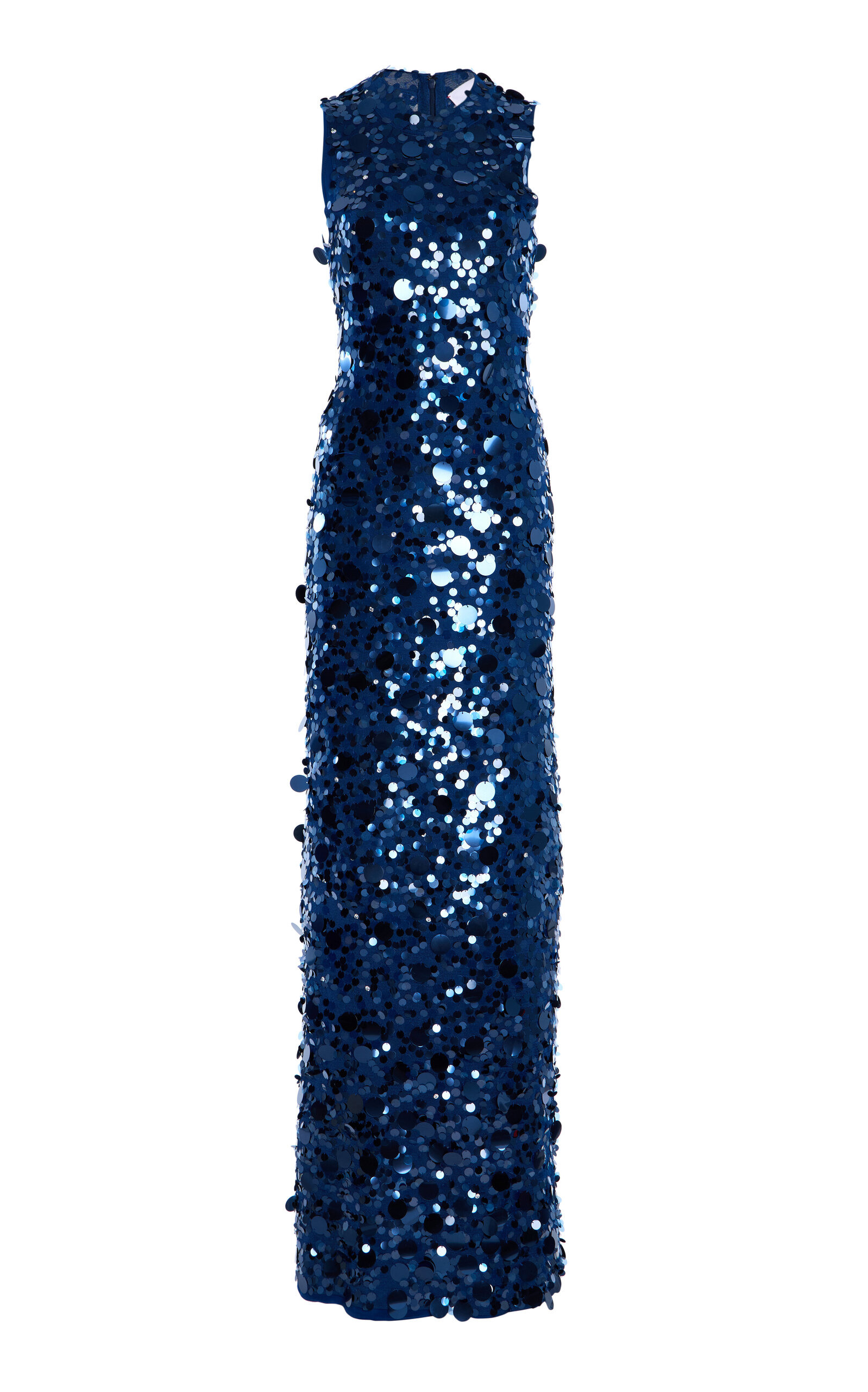 Paillette-Embellished Gown navy - 1