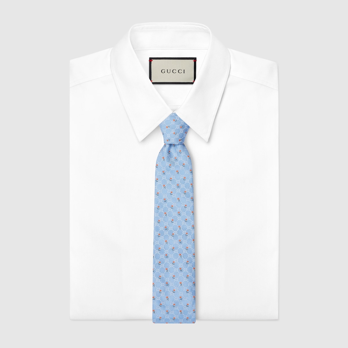 GG silk jacquard tie - 2