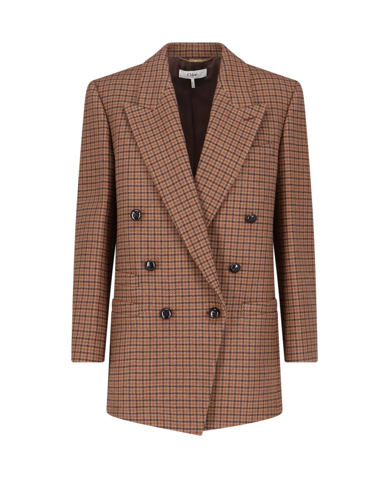 Tailored Double-breasted Blazer - 1