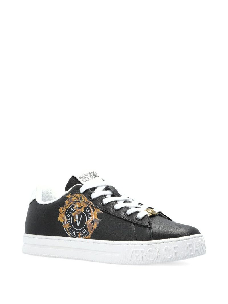 VERSACE JEANS COUTURE logo-print sneakers outlook